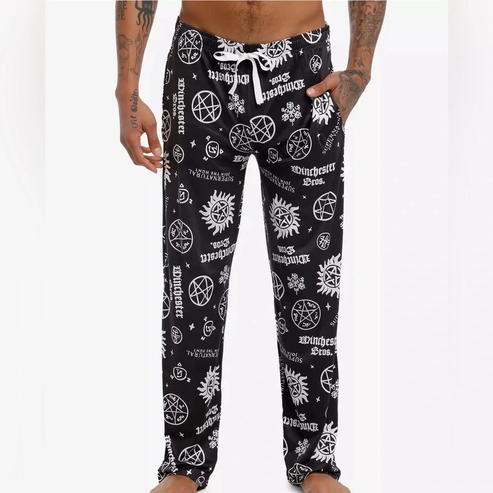 Unisex Supernatural Icons‎ Pajama Pants Hot Topic Winchesters